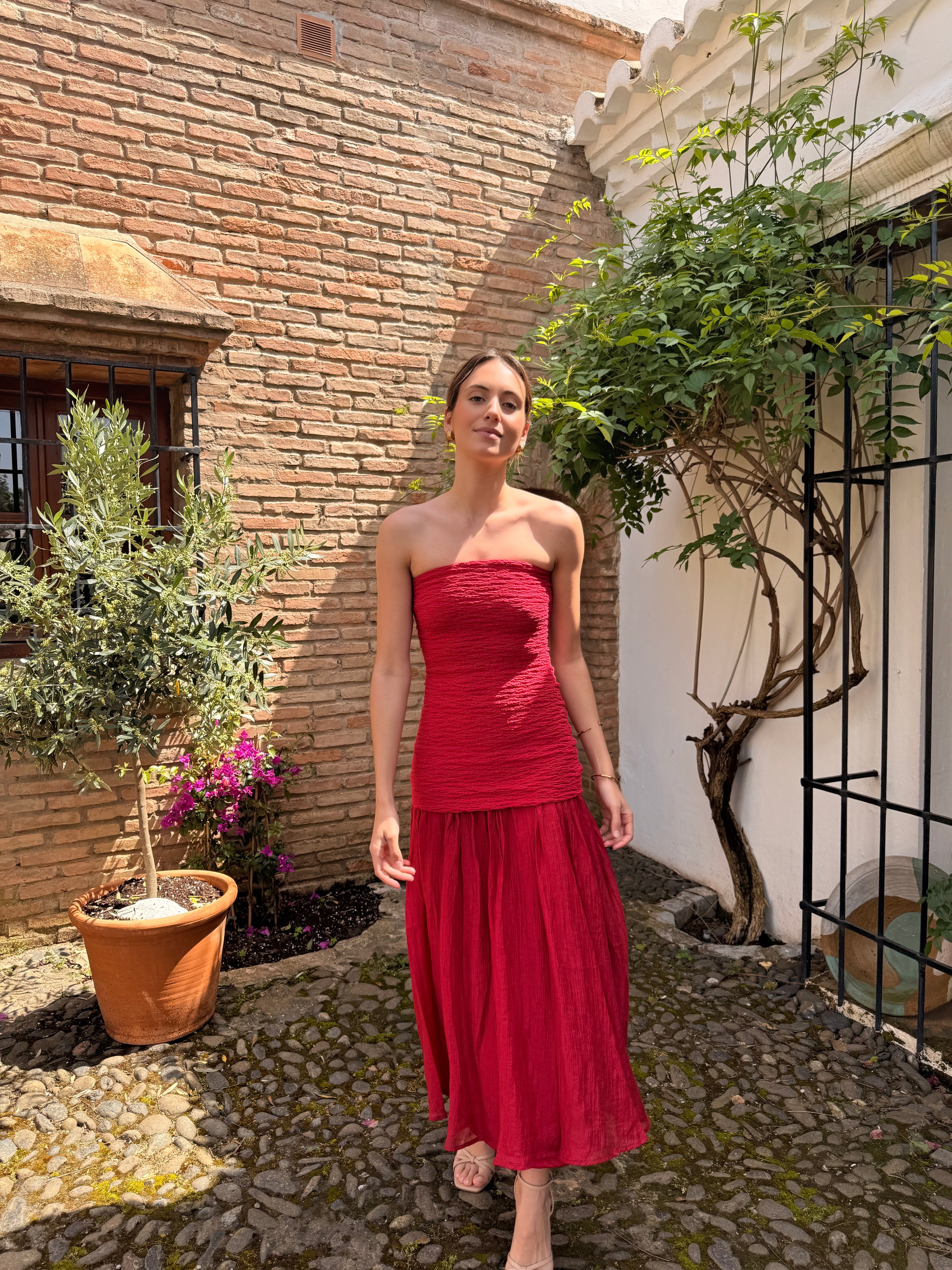 Vestido Palabra de Honor