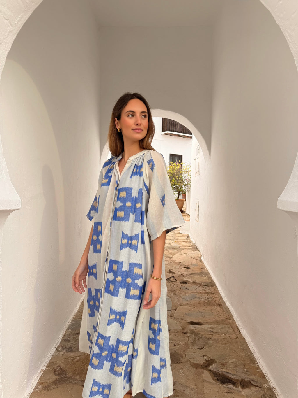 VESTIDO BLOOM AZUL