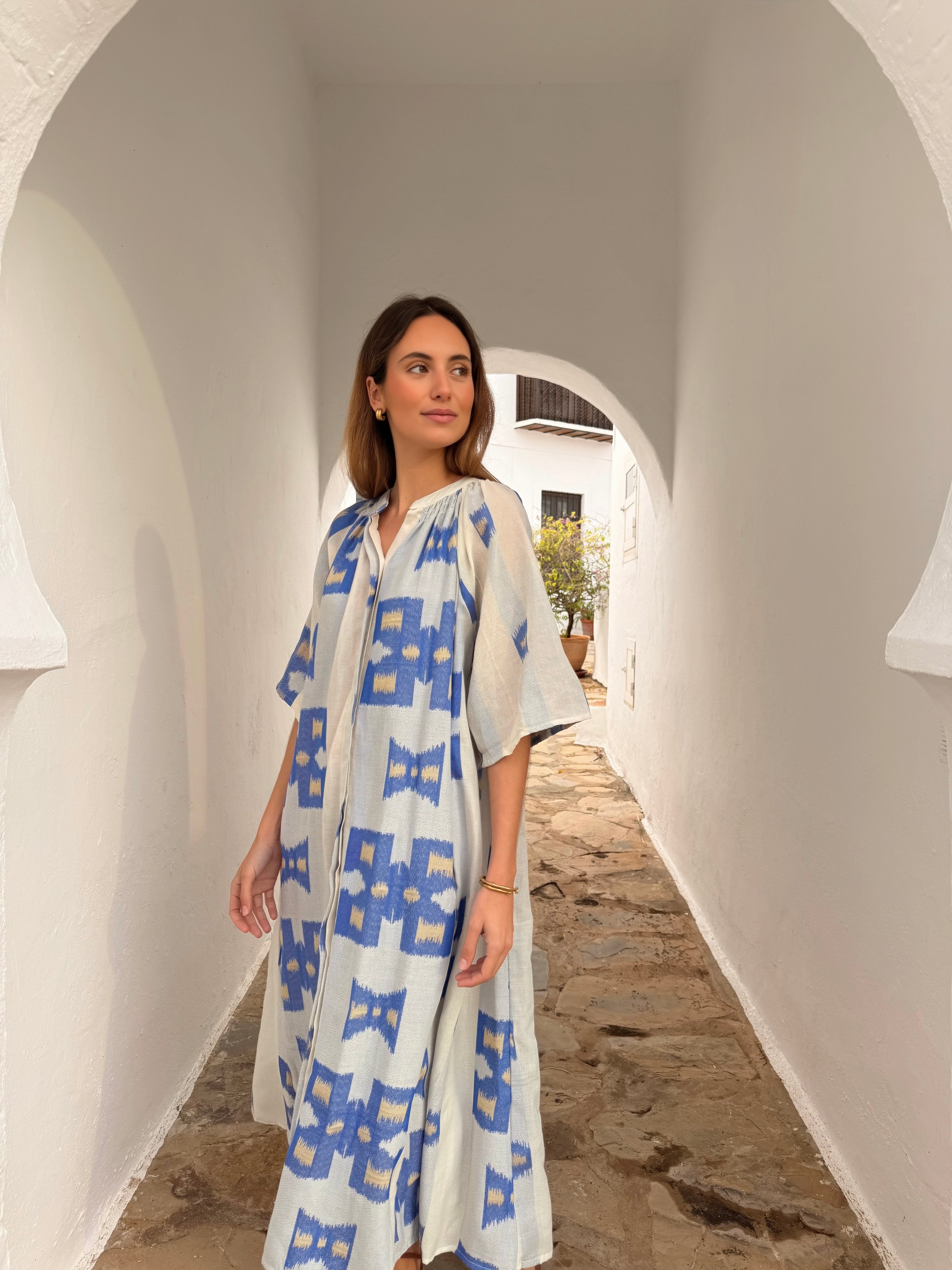 VESTIDO BLOOM AZUL