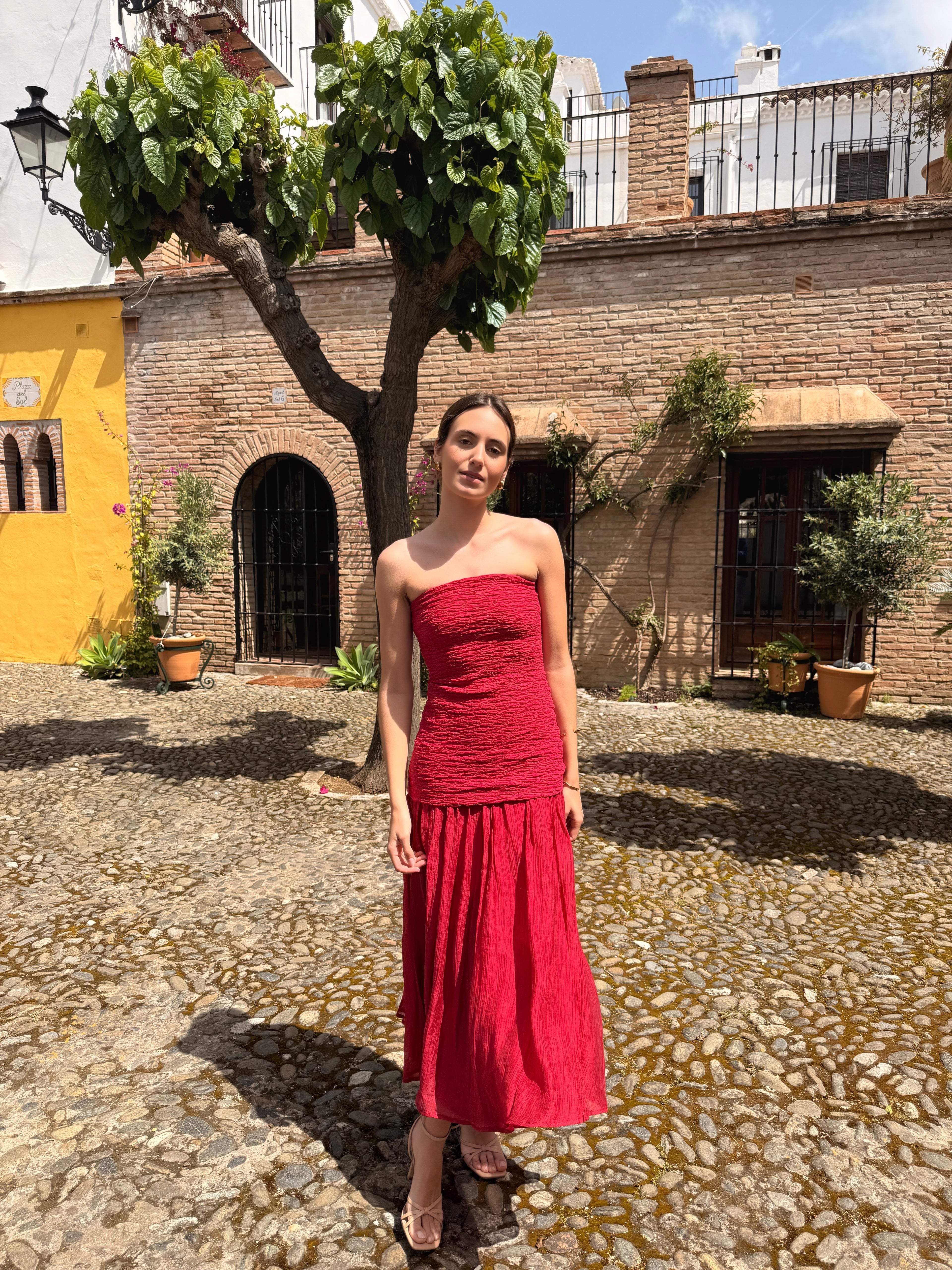 Vestido Palabra de Honor