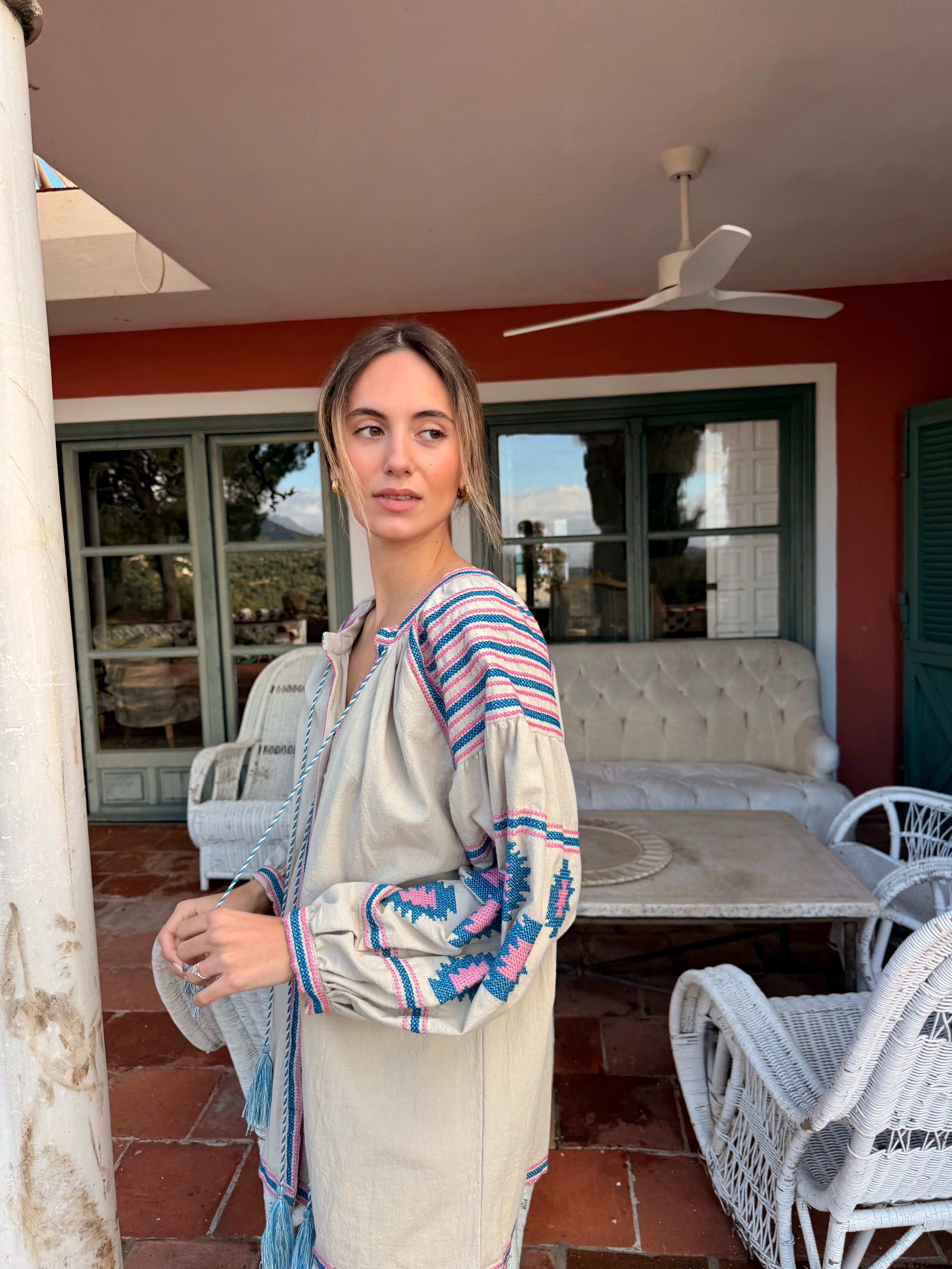 Camisa Emilia Beige
