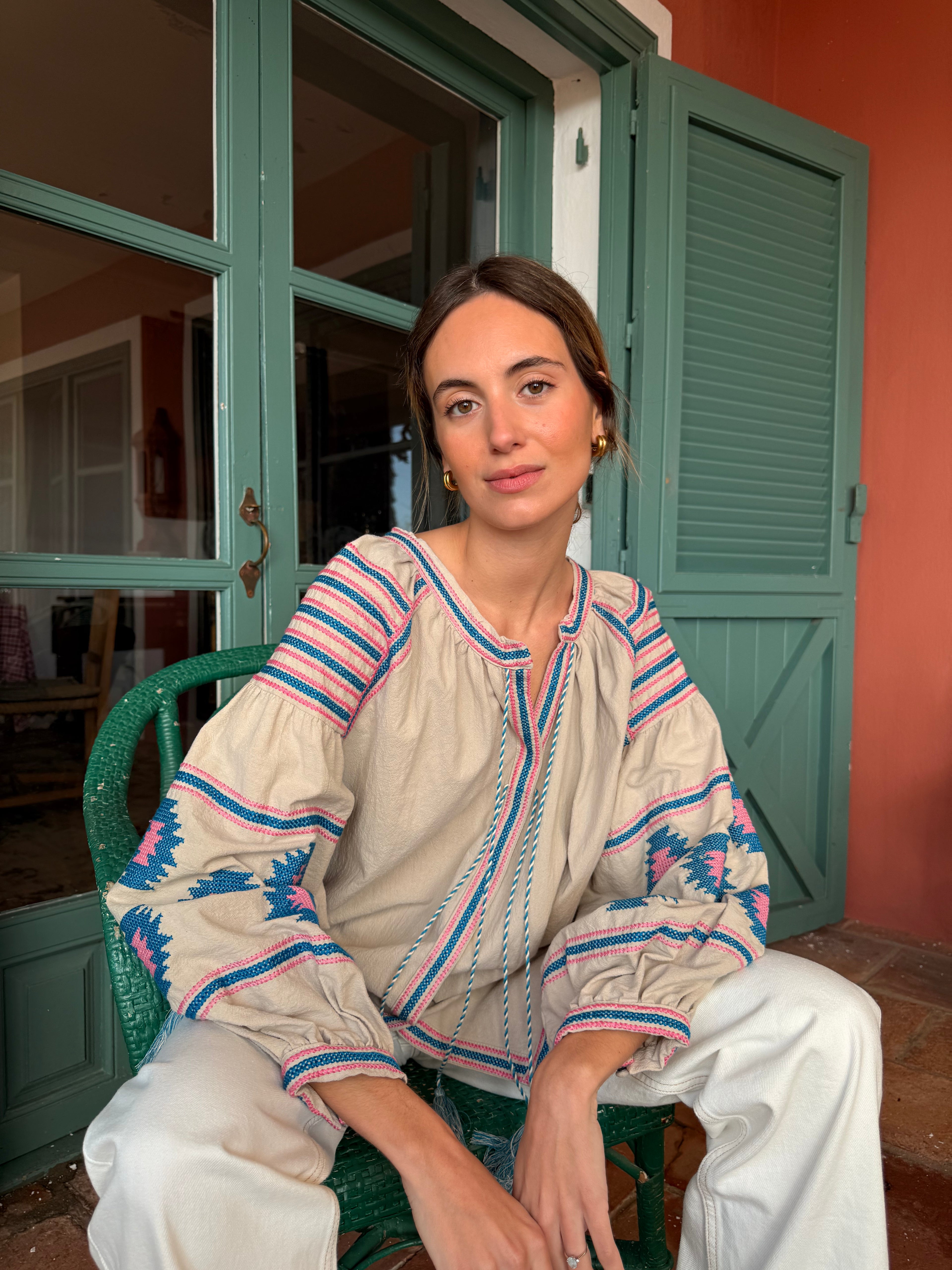 Camisa Emilia Beige