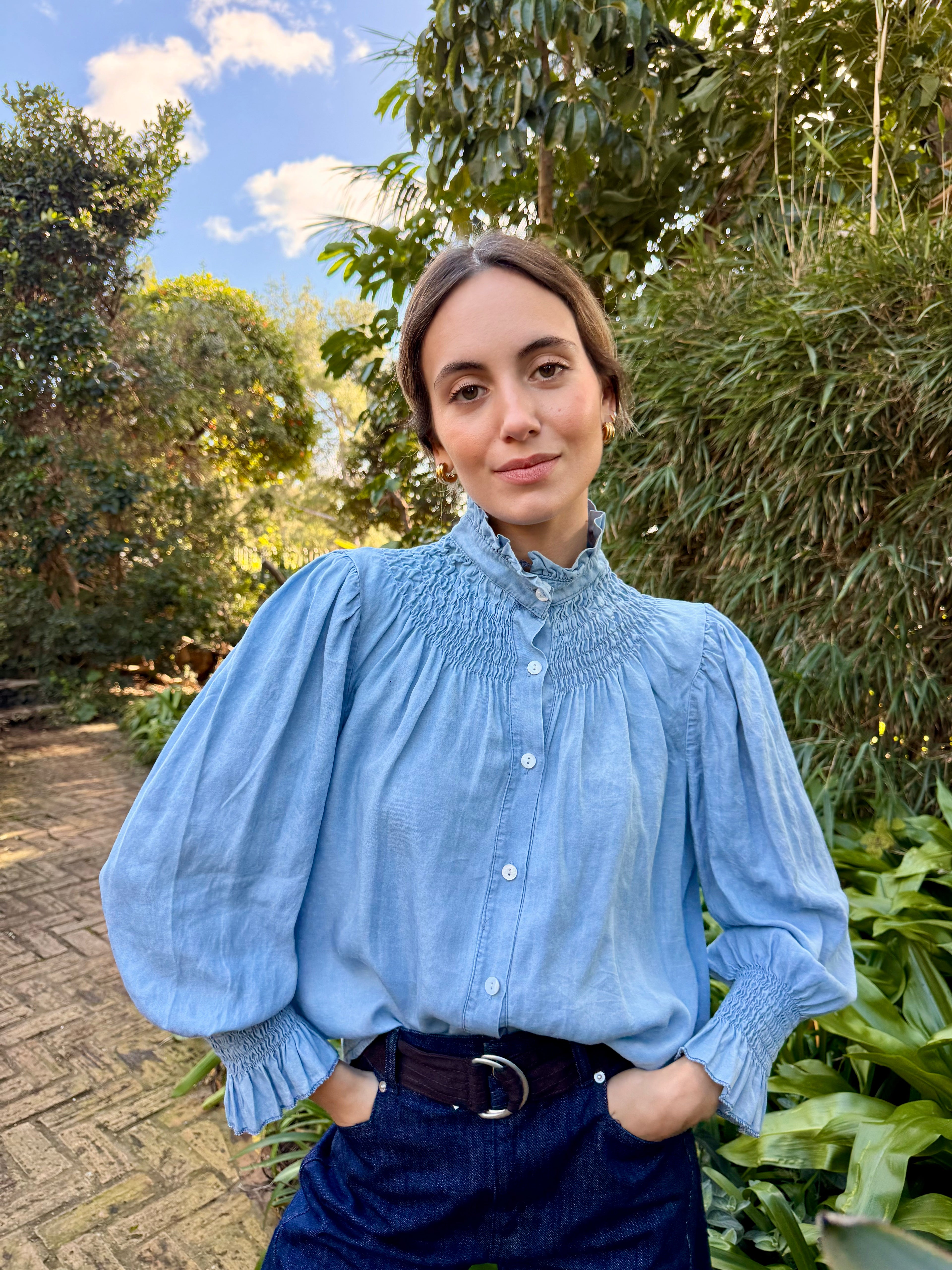 Camisa Vaquera Cuello