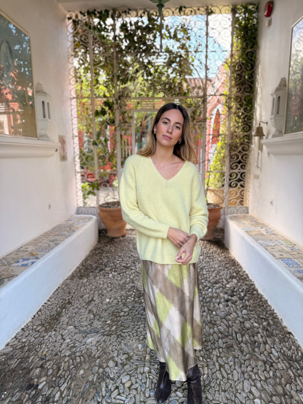 Falda Marrón