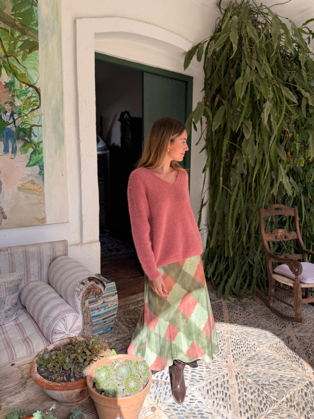 Falda Verde