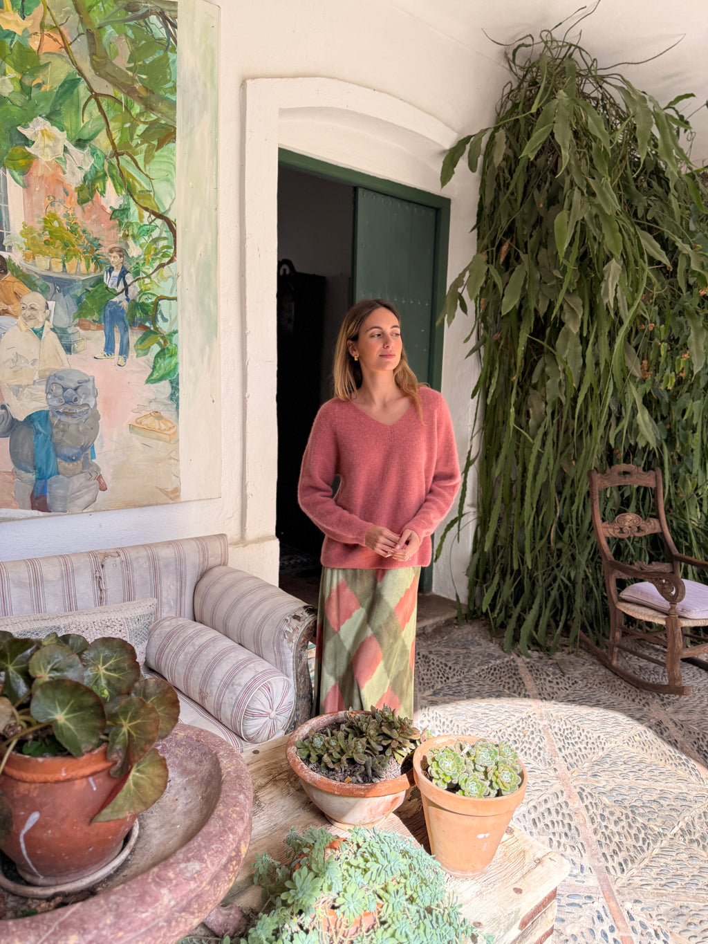 Falda Verde