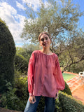 Blusa Fluida Rosa