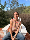 Chaleco Estampado Marrón